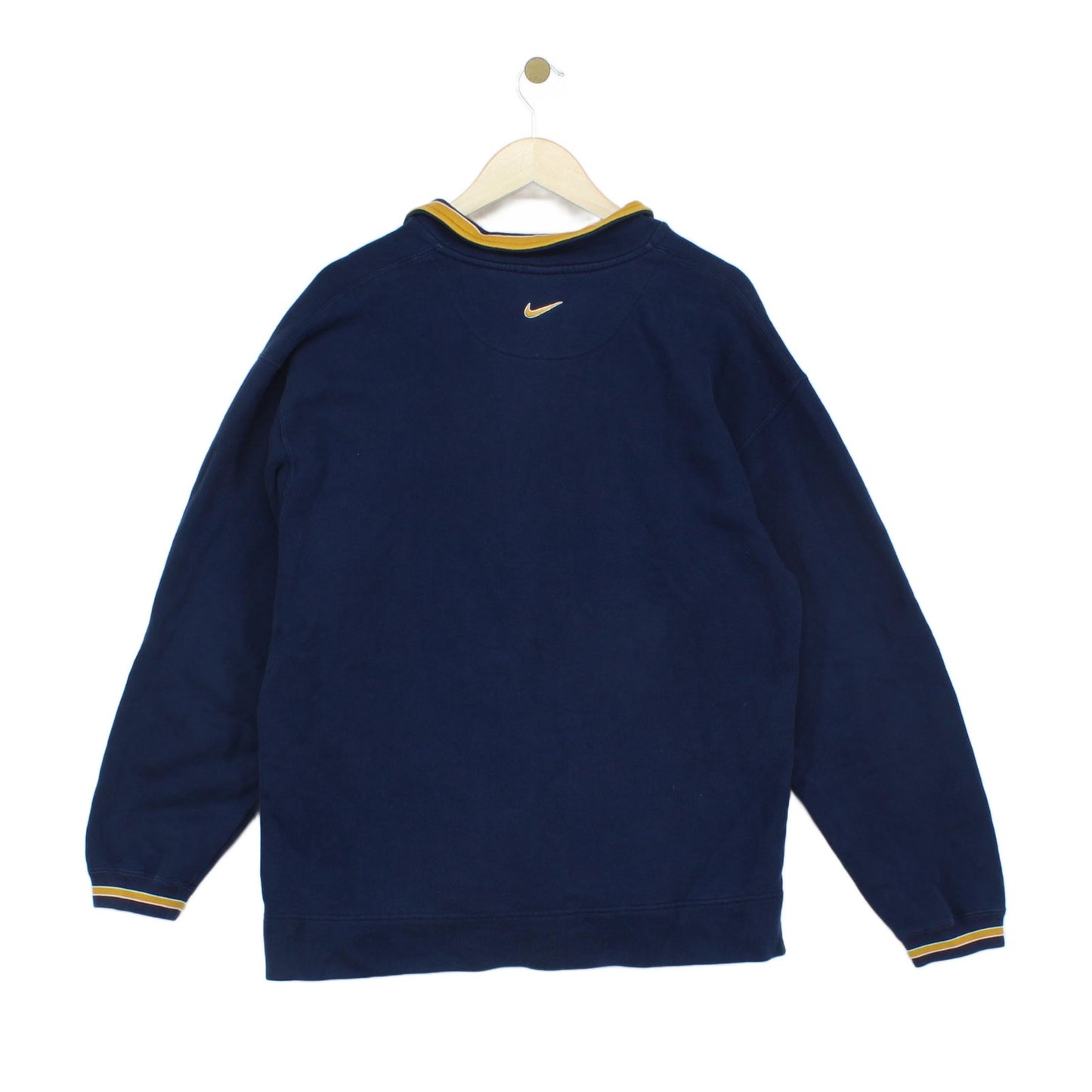 Mens 1/4 Zip Sweatshirt Oversized Pullover