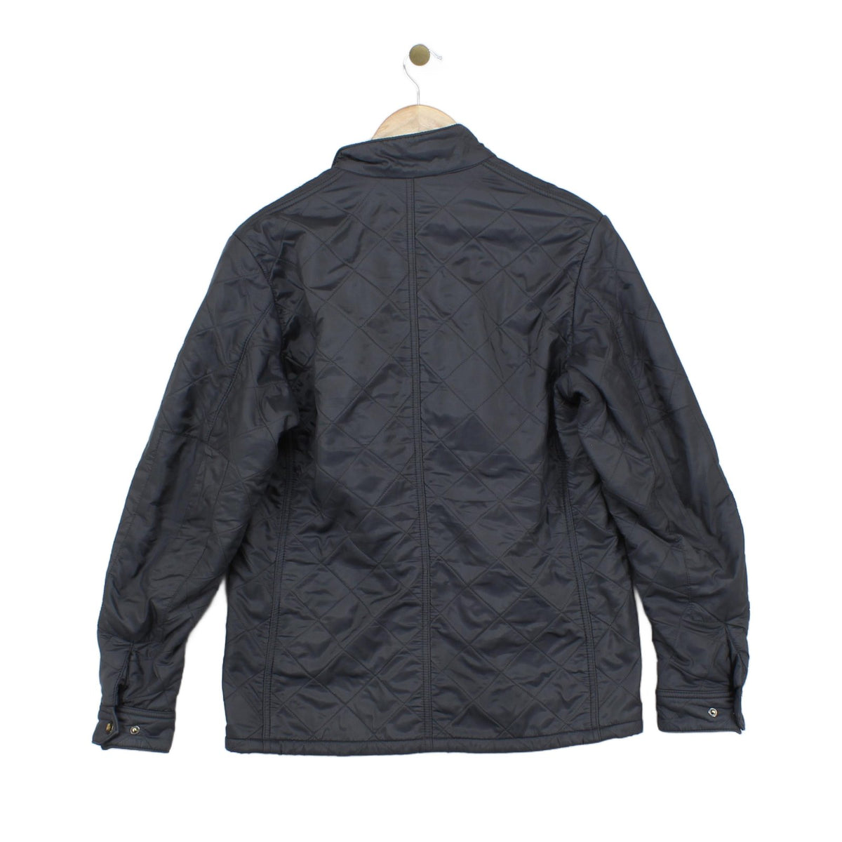 Mens Quilted Jacket Full Zip Outdoor