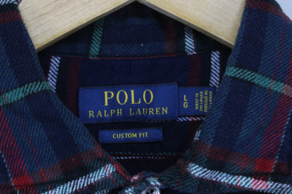 Mens Flannel Plaid Shirt Custom Fit
