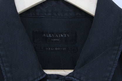 Mens Shirt Long Sleeve Utility Relaxed Fit