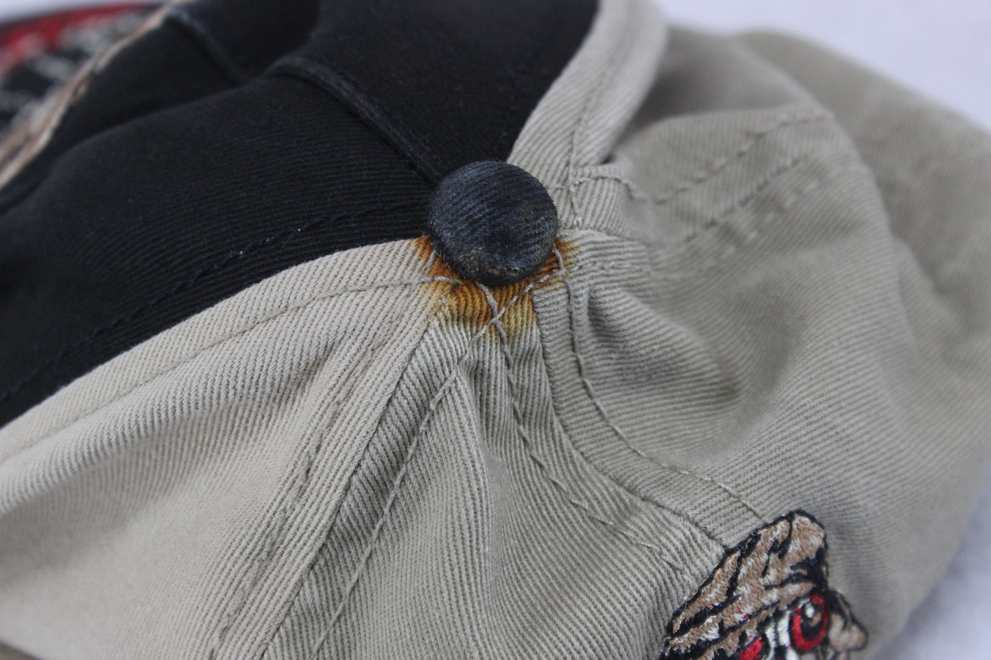 Mens Baseball Cap Skull Embroidered Streetwear