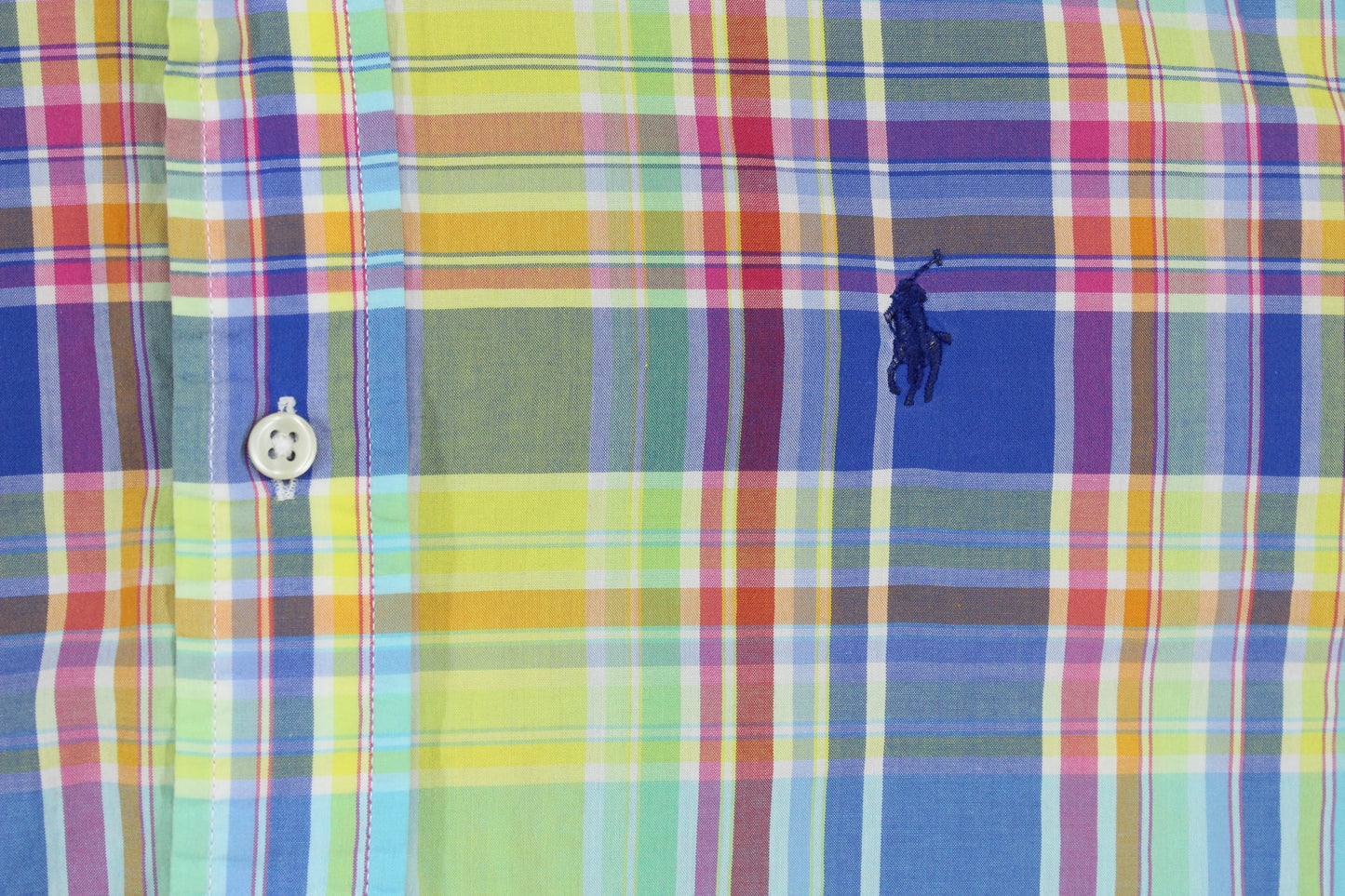 Mens Vintage Ralph Lauren Plaid Shirt