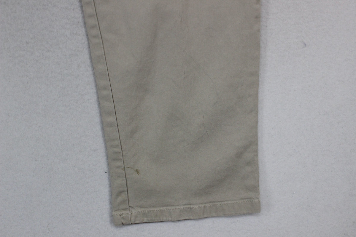 Mens Chino Trousers Classic Neutral