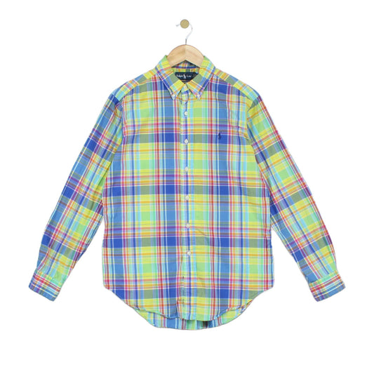 Mens Vintage Ralph Lauren Plaid Shirt