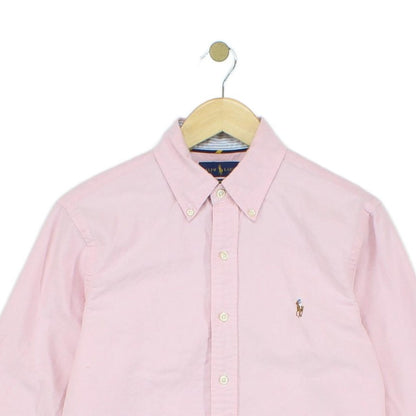 Mens Oxford Shirt Slim Fit Button Up Long Sleeve