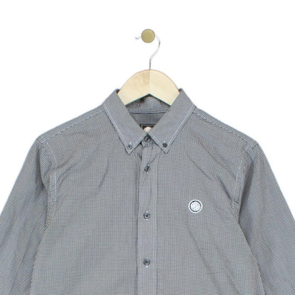 Mens Shirt Classic Fit Button Up Casual Check