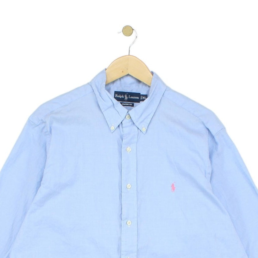 Mens Shirt Classic Button Up
