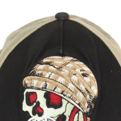 Mens Baseball Cap Skull Embroidered Streetwear