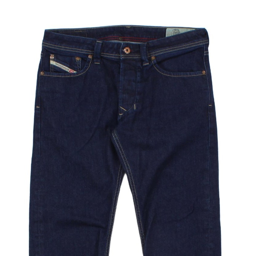 Mens Larkee Jeans Regular Straight Denim