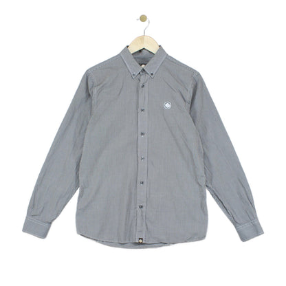 Mens Shirt Classic Fit Button Up Casual Check