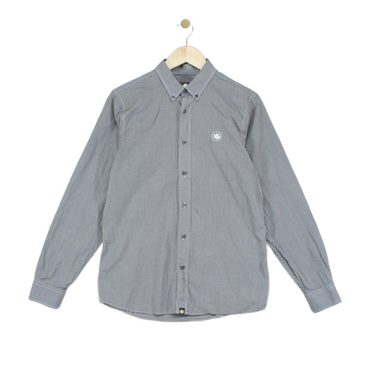 Mens Shirt Classic Fit Button Up Casual Check
