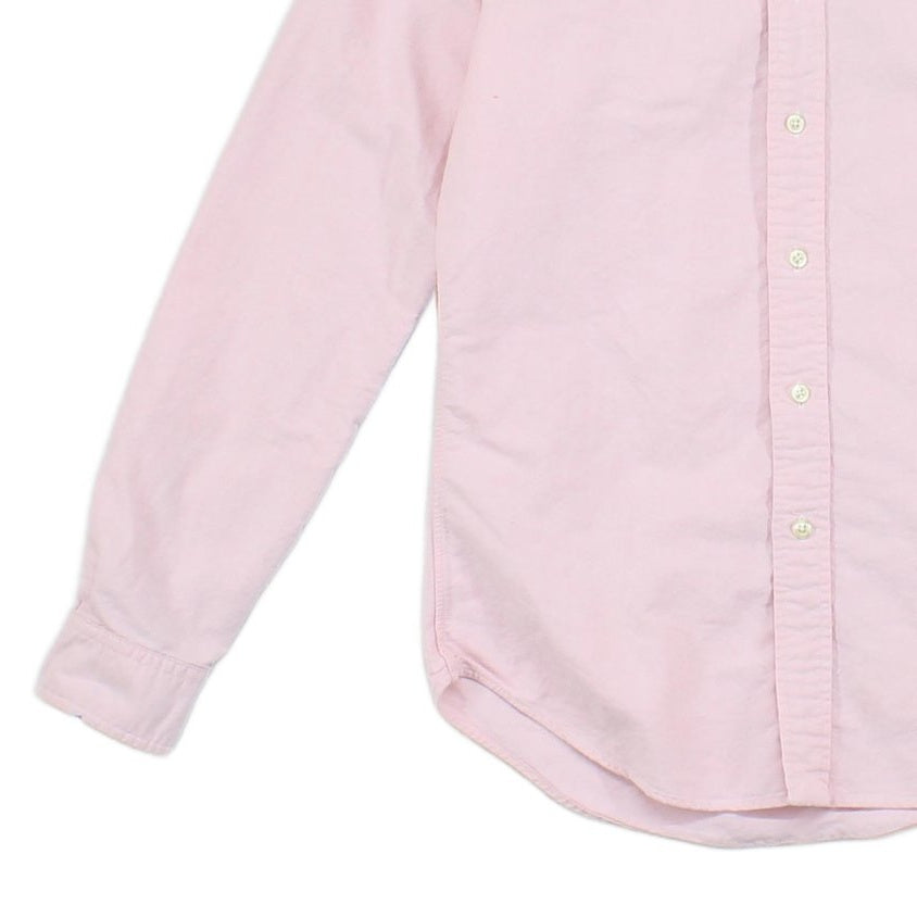 Mens Oxford Shirt Slim Fit Button Up Long Sleeve