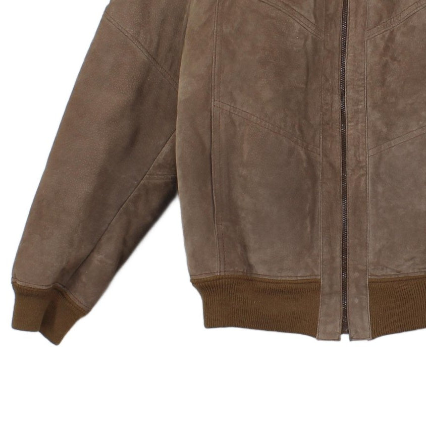 Mens Leather Jacket Shearling Lined Yugoslavia