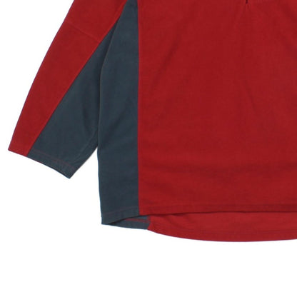 Mens 1/4 Zip Fleece Lightweight Outdoor Active