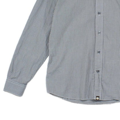 Mens Shirt Classic Fit Button Up Casual Check