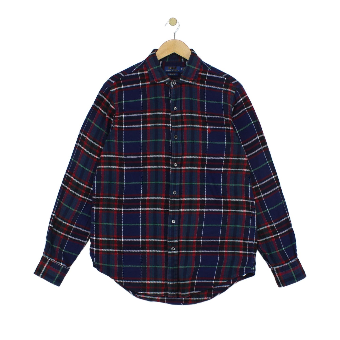 Mens Flannel Plaid Shirt Custom Fit