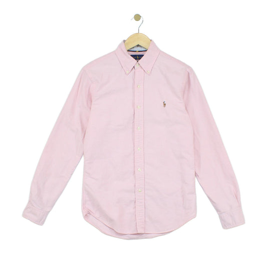Mens Oxford Shirt Slim Fit Button Up Long Sleeve