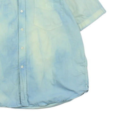 Mens Shirt Short Sleeve Button Up