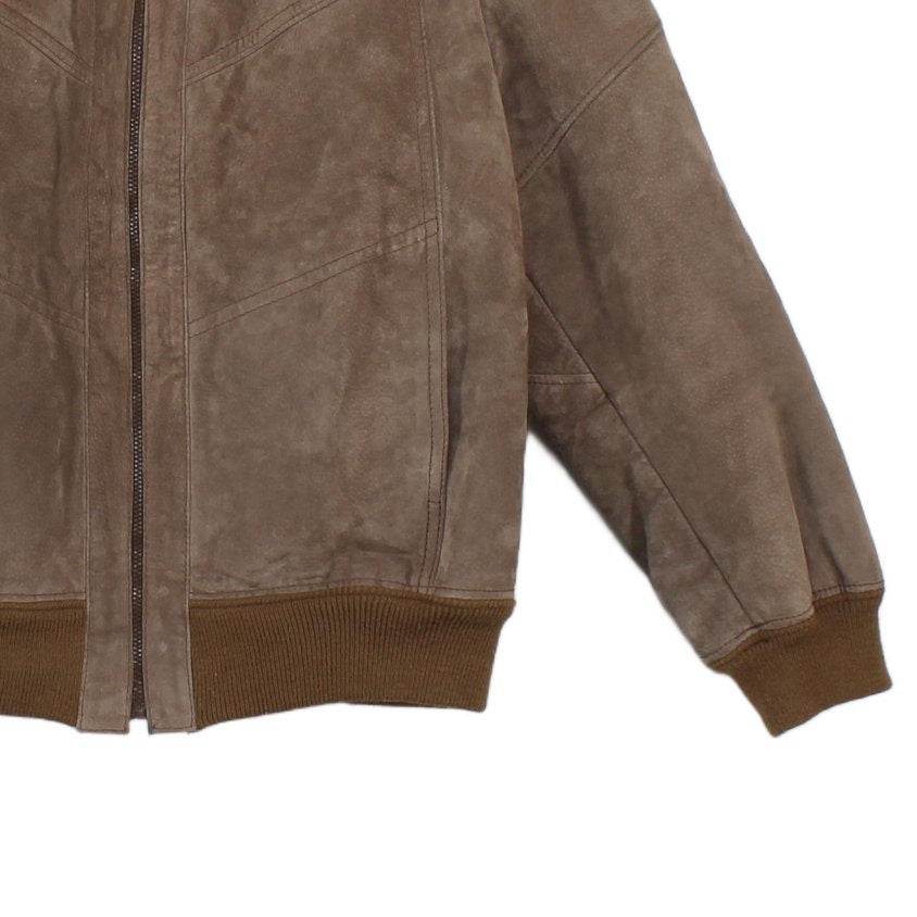 Mens Leather Jacket Shearling Lined Yugoslavia
