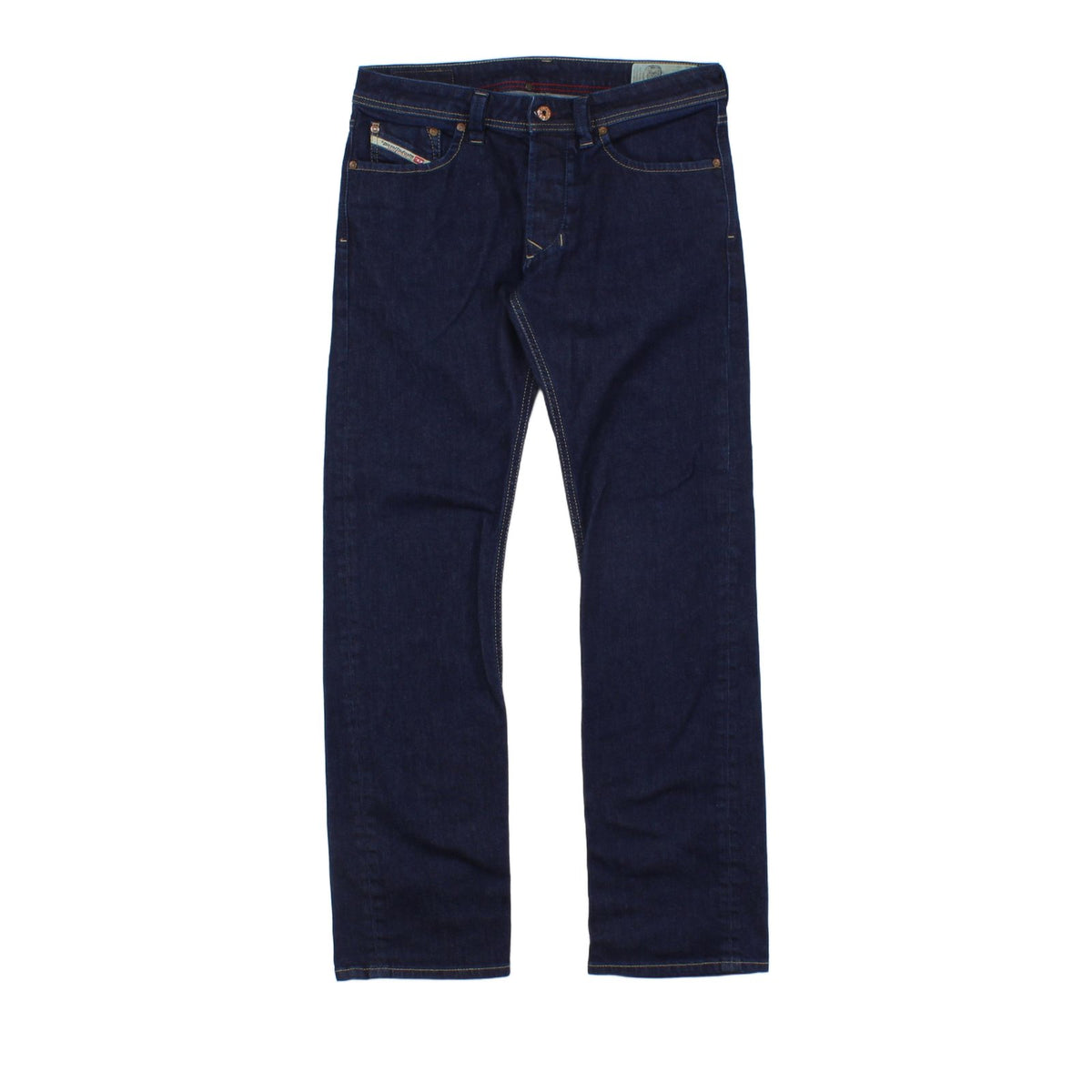 Mens Larkee Jeans Regular Straight Denim