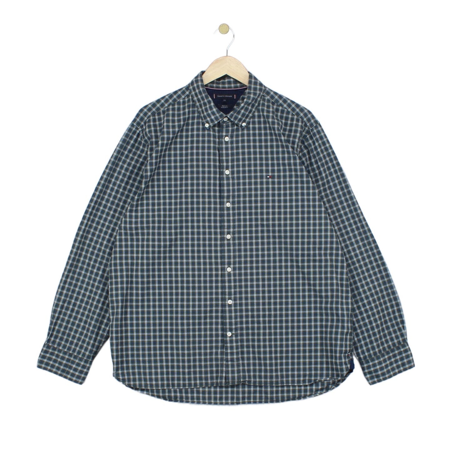 Mens Plaid Shirt Button Up Thflex