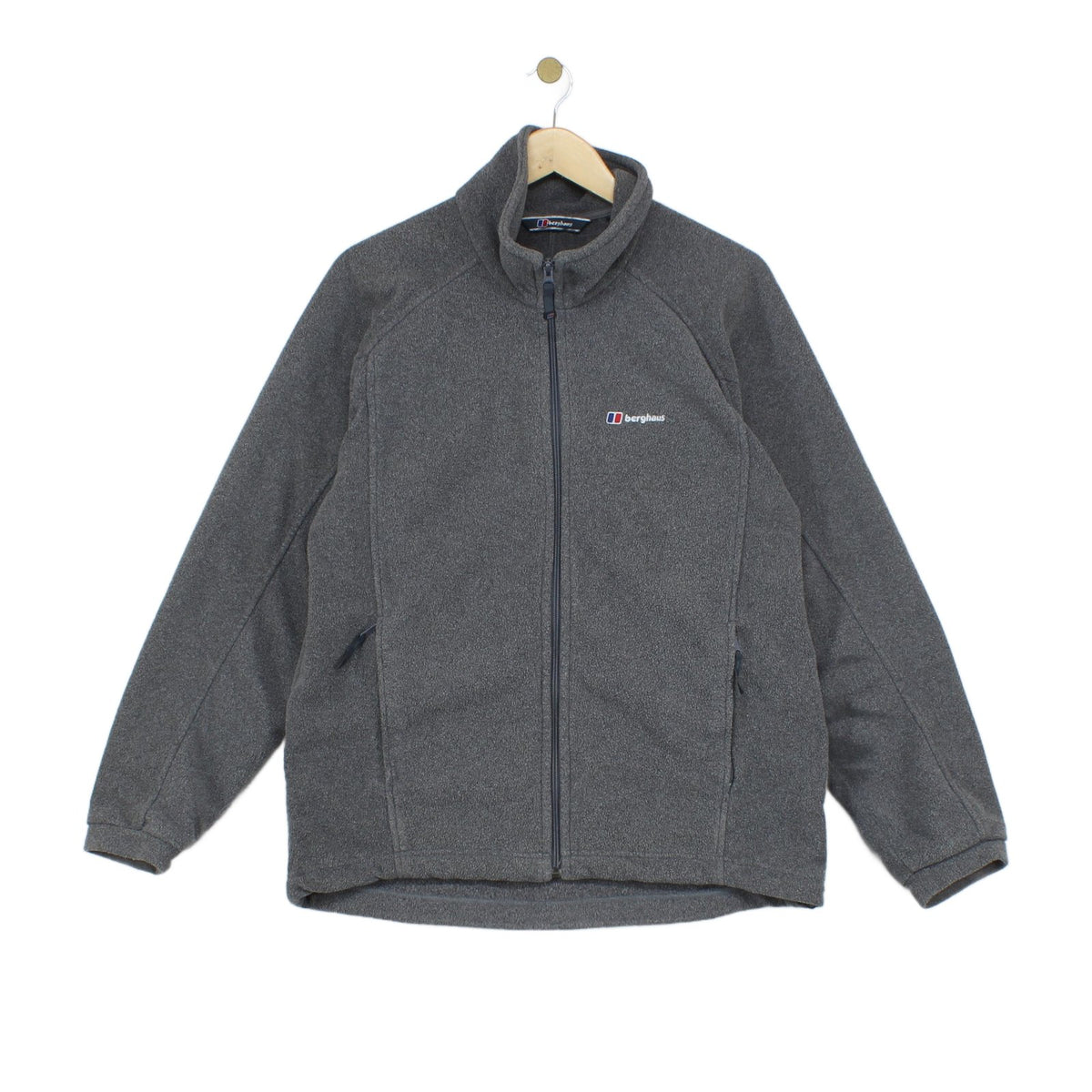 Mens Fleece Jacket Full Zip Thermal Outdoor