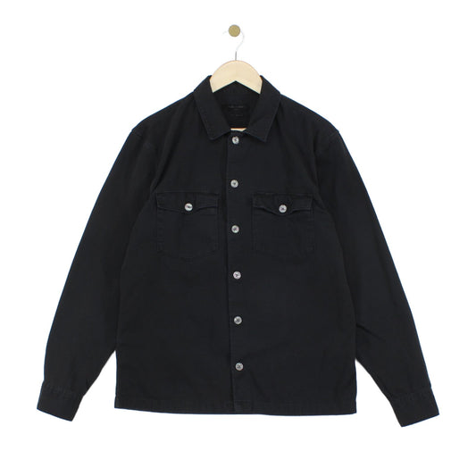 Mens Shirt Long Sleeve Utility Relaxed Fit