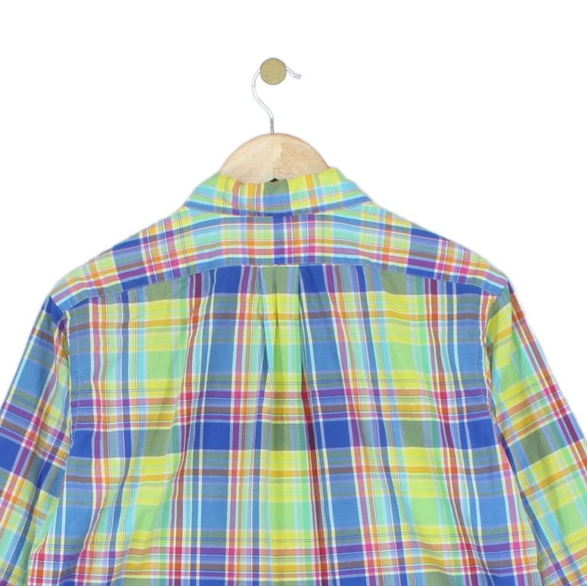 Mens Vintage Ralph Lauren Plaid Shirt