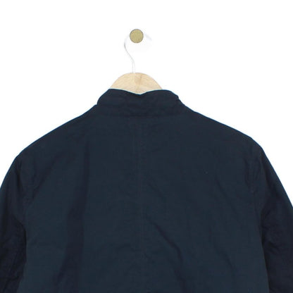 Mens Jacket Full Zip Logo Patch