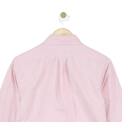 Mens Oxford Shirt Slim Fit Button Up Long Sleeve