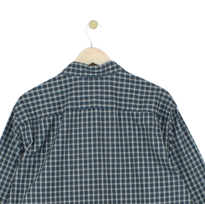 Mens Plaid Shirt Button Up Thflex