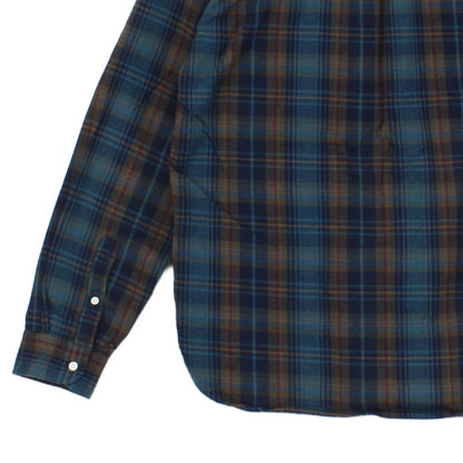 Mens Flannel Plaid Shirt Button Up Long Sleeve