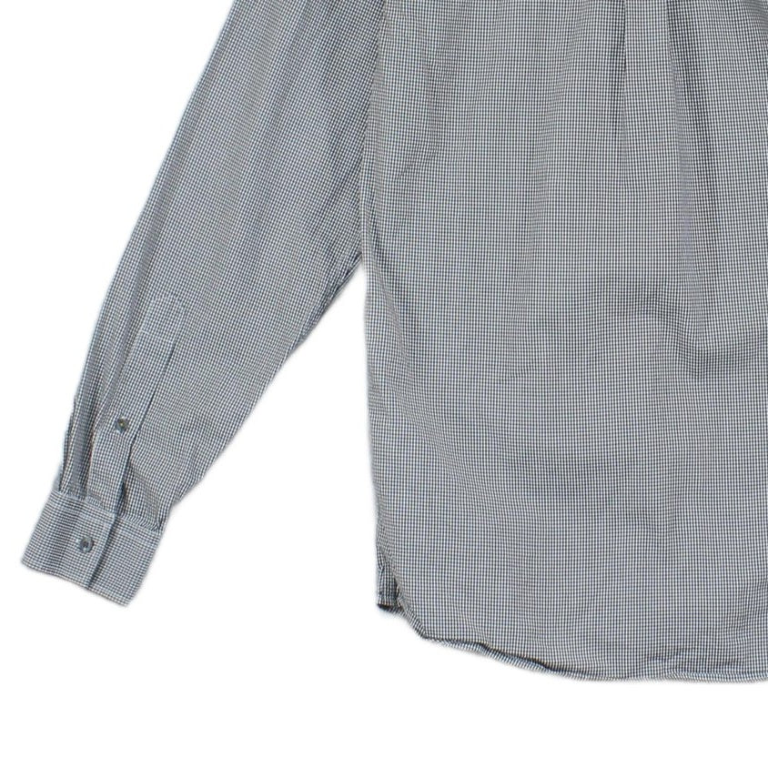 Mens Shirt Classic Fit Button Up Casual Check