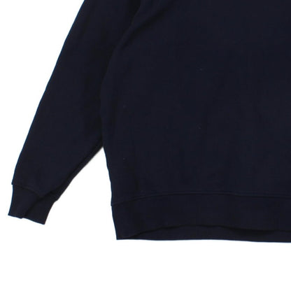 Womens Oversized Sweatshirt Logo Crew Neck
