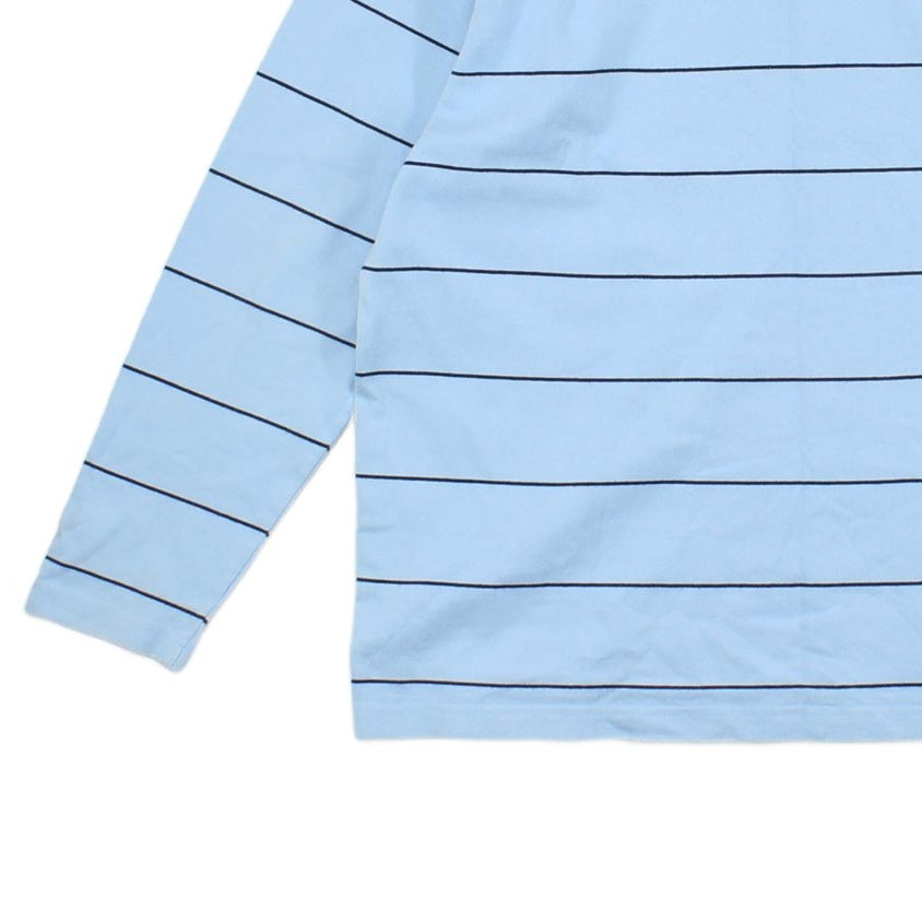 Mens Sweatshirt Striped Long Sleeve Crew Neck