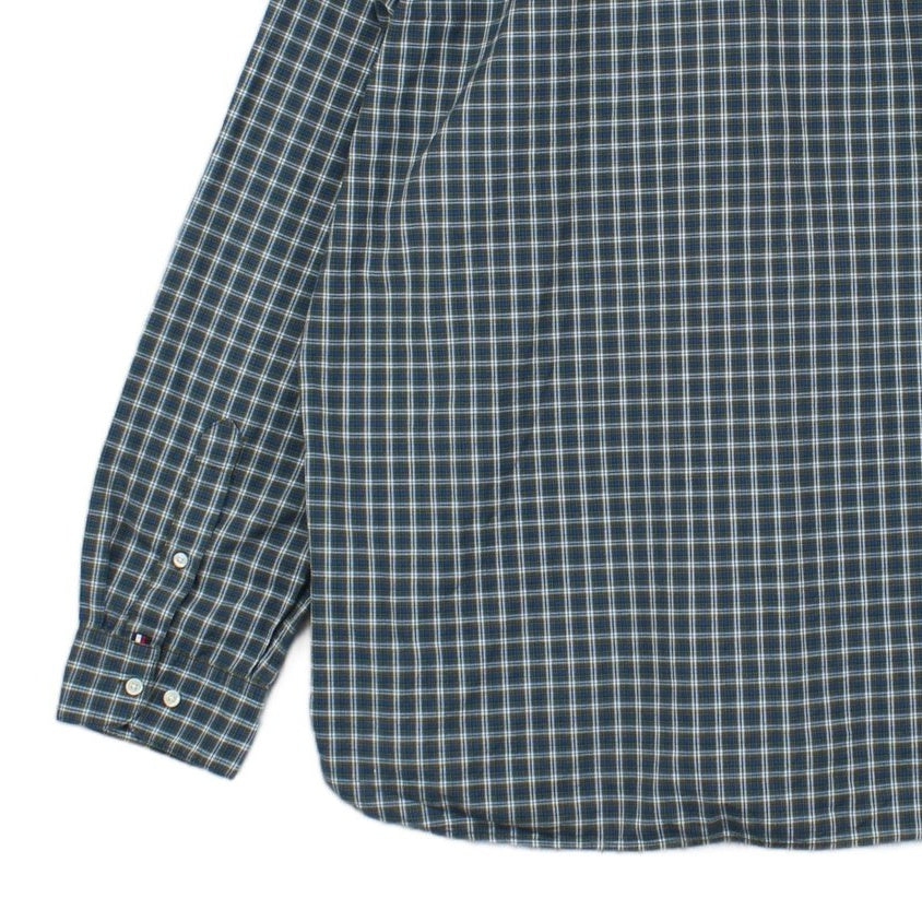 Mens Plaid Shirt Button Up Thflex