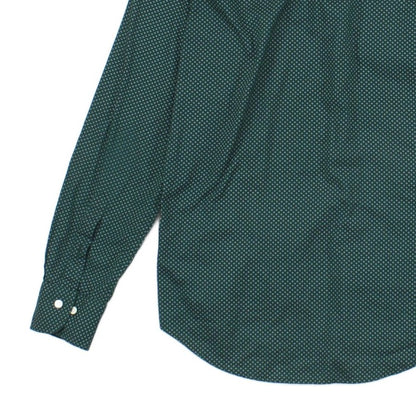 Mens Shirt Slim Button Down Printed