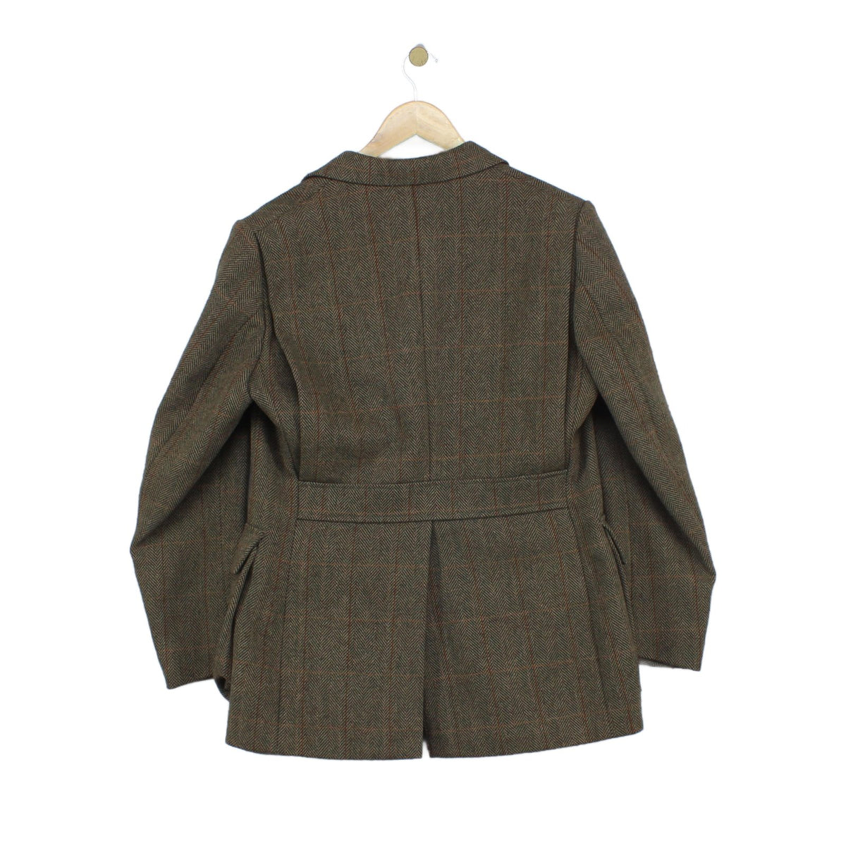 Mens Scottish Tweed Blazer Uk Made Notch Lapel
