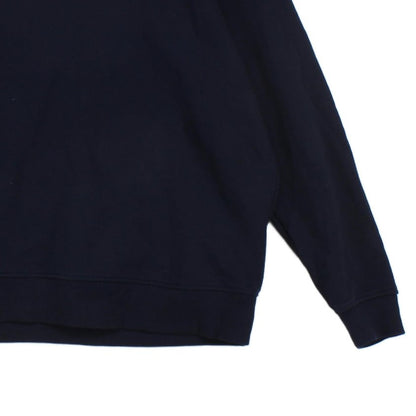 Womens Oversized Sweatshirt Logo Crew Neck