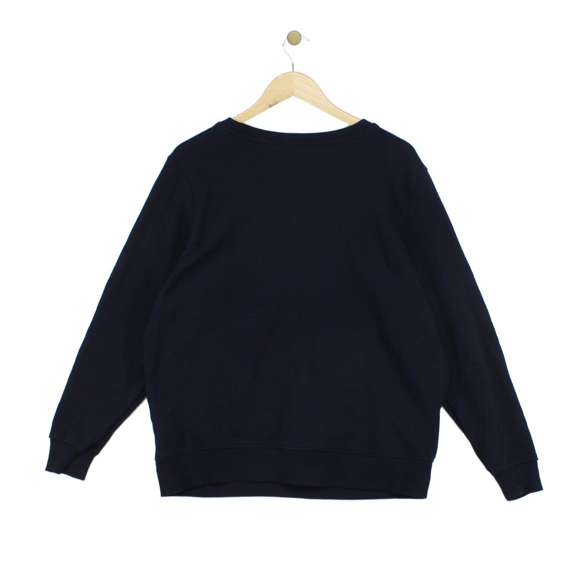 Womens Oversized Sweatshirt Logo Crew Neck