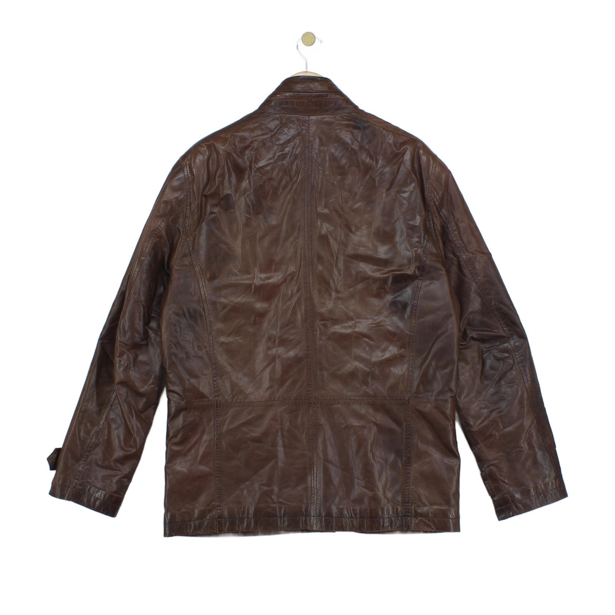 Mens Leather Jacket Outerwear Utility