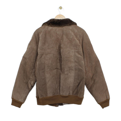 Mens Leather Jacket Shearling Lined Yugoslavia