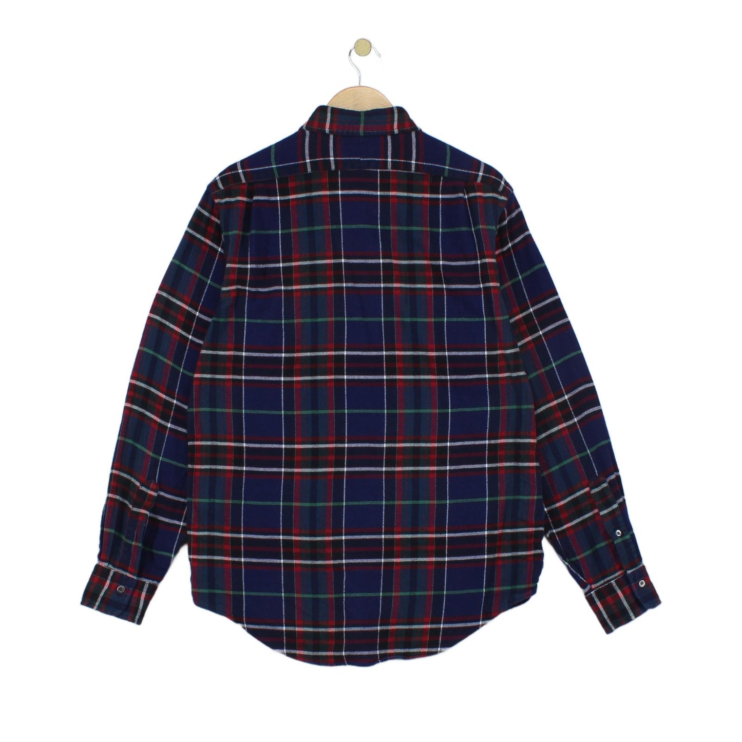 Mens Flannel Plaid Shirt Custom Fit