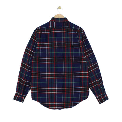 Mens Flannel Plaid Shirt Custom Fit