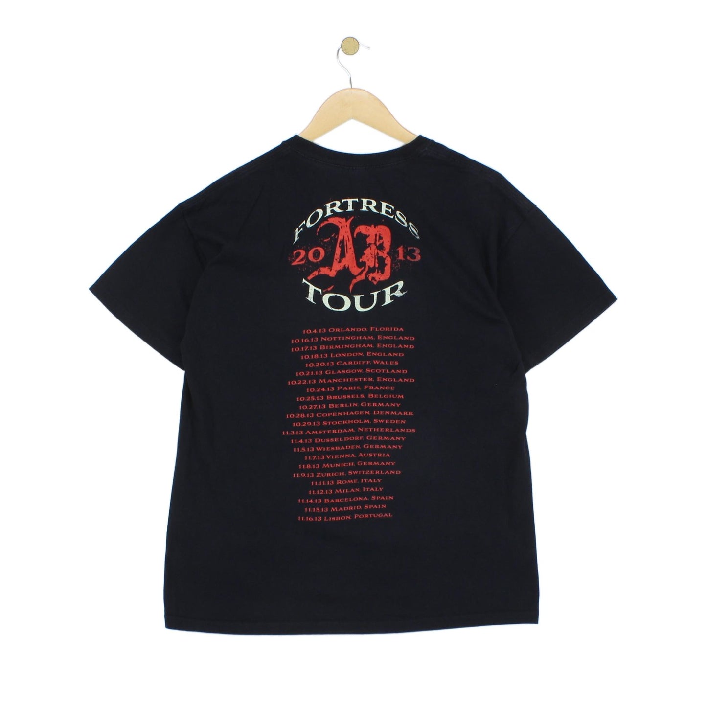 Mens Alter Bridge T-Shirt 2013 Tour Graphic