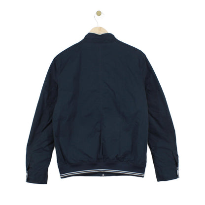 Mens Jacket Full Zip Logo Patch