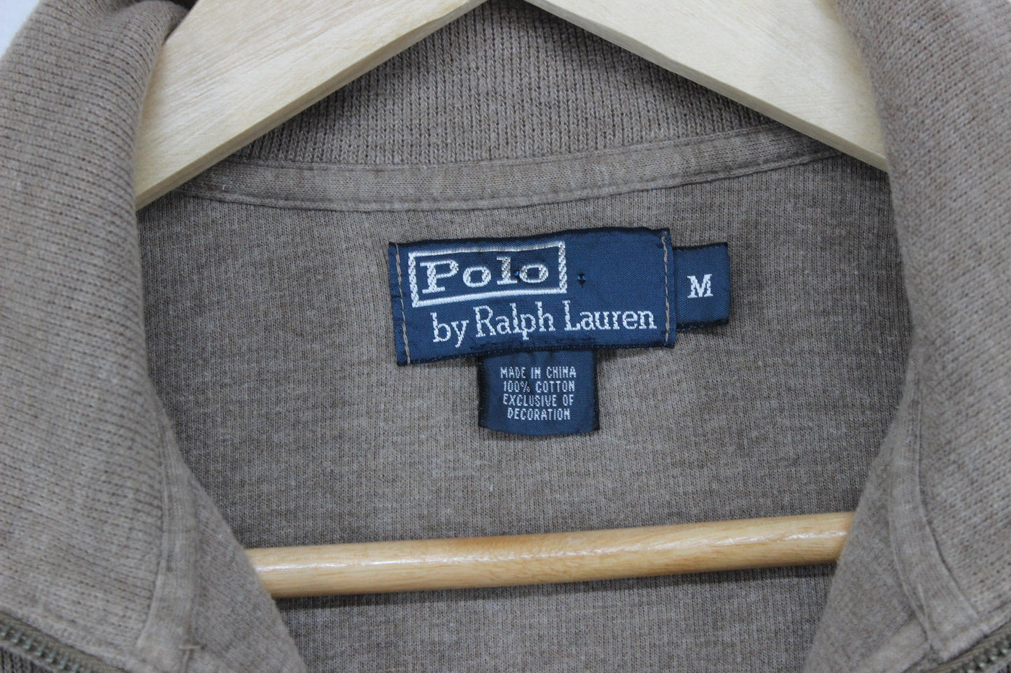 Mens 1/4 Zip Jumper Cotton