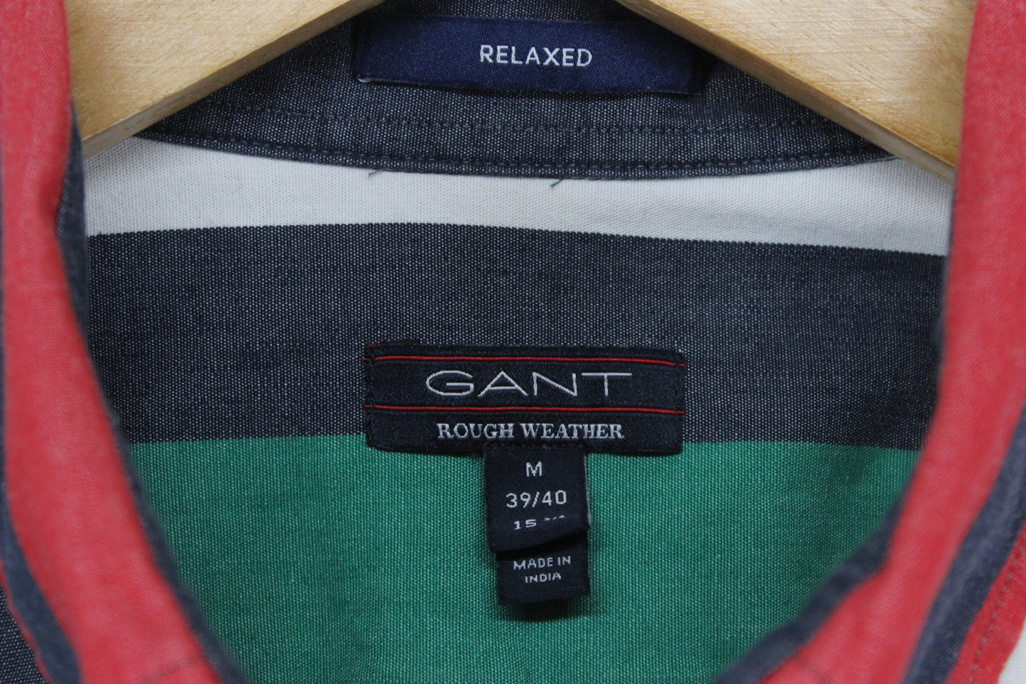 Mens Striped Shirt Long Sleeve Button Up Relaxed
