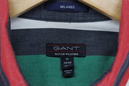 Mens Striped Shirt Long Sleeve Button Up Relaxed