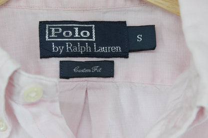 Mens Linen Shirt Custom Fit Short Sleeve